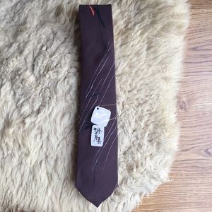 NEW Hand painted 100% Abstract Silk Tie